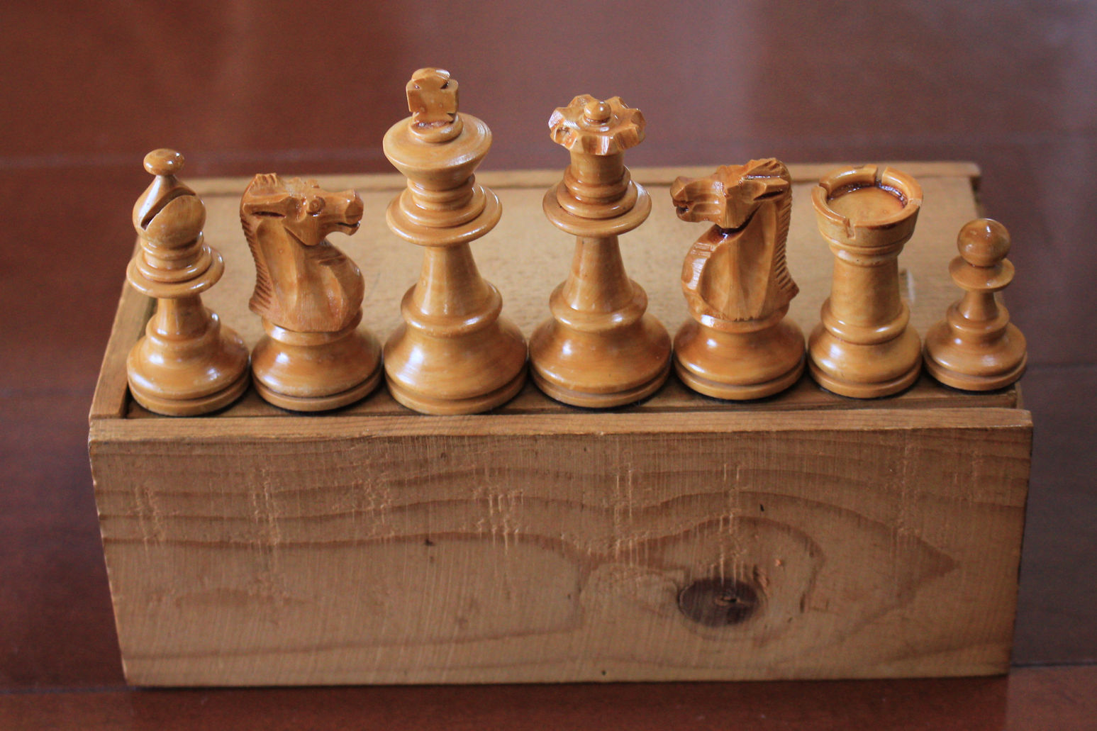 チェス駒（木製） 32個
